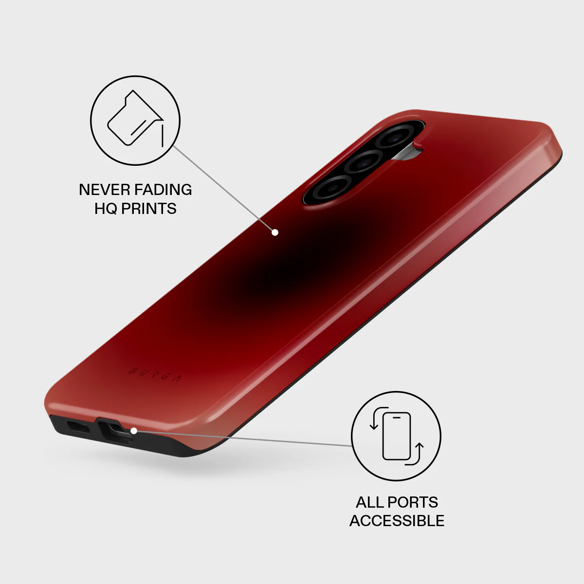 No Talking - Samsung Galaxy A57 5G Case - Image 3
