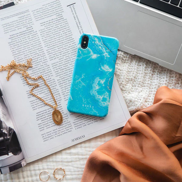 Ocean Waves - Blue Samsung Galaxy A37 5G Case - Image 5