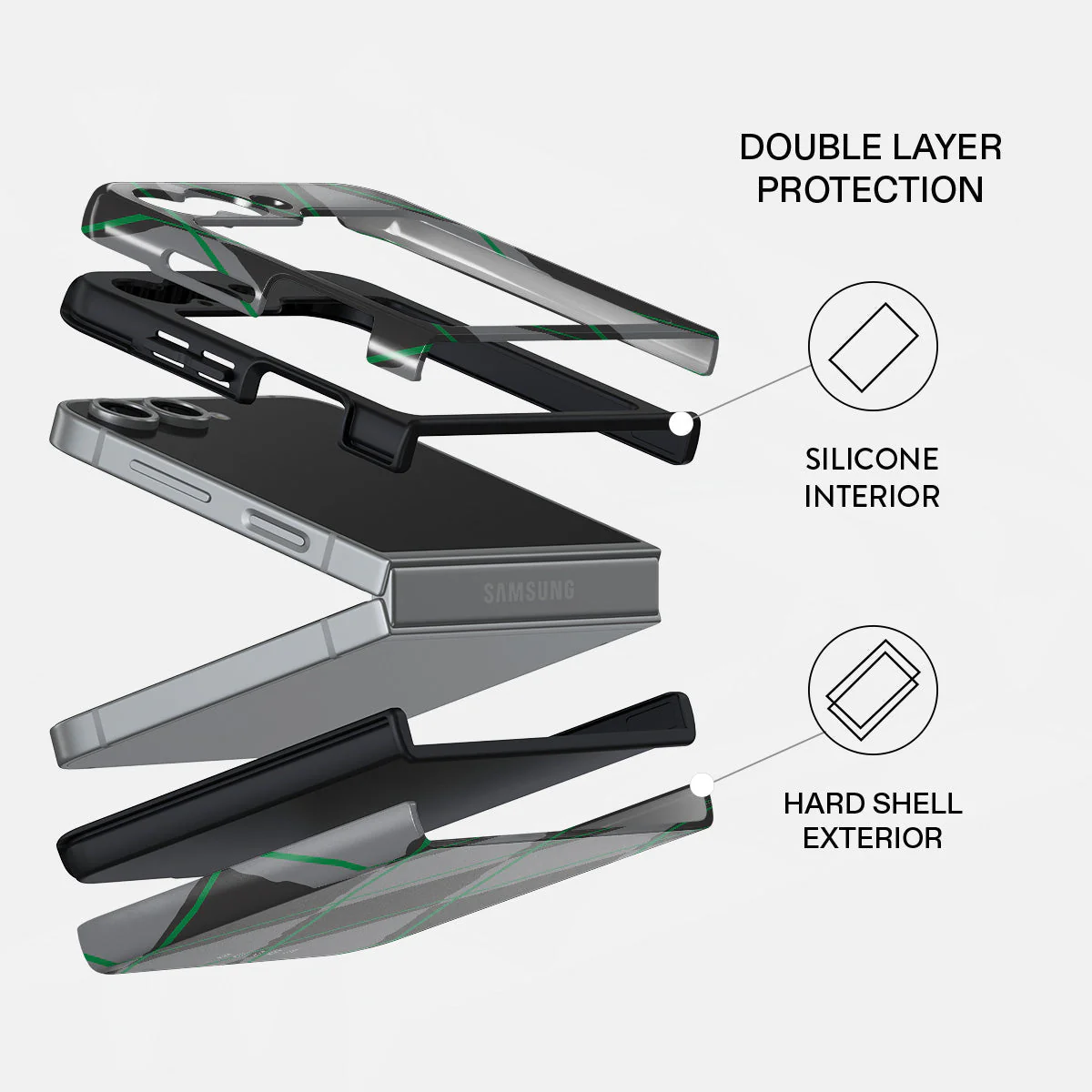 Old School - Samsung Galaxy Z Flip 6 Case - Image 2