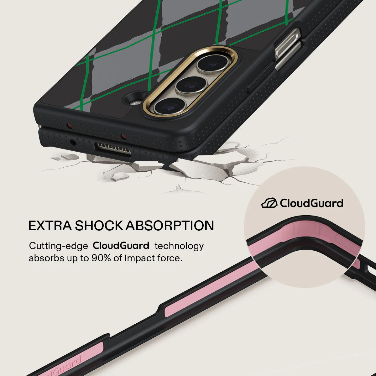 Old School - Samsung Galaxy Z Fold 5 Case - Image 3