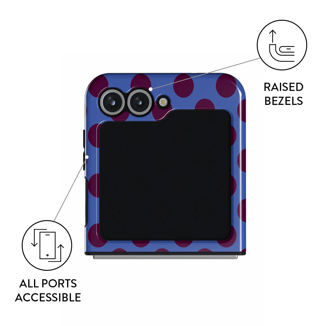 On Pause - Samsung Galaxy Z Flip 6 Case - Image 3