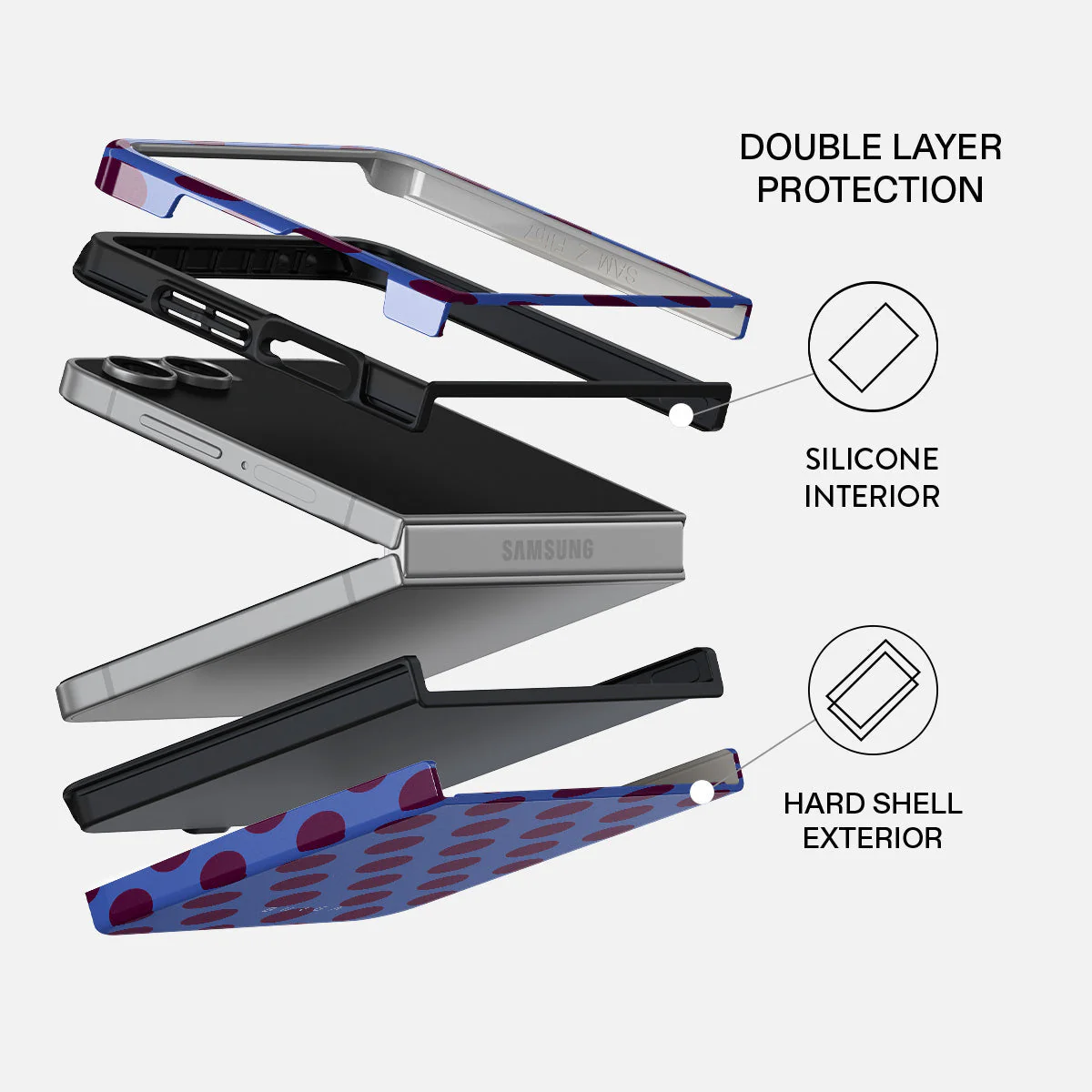 On Pause - Samsung Galaxy Z Flip 7 Case - Image 2