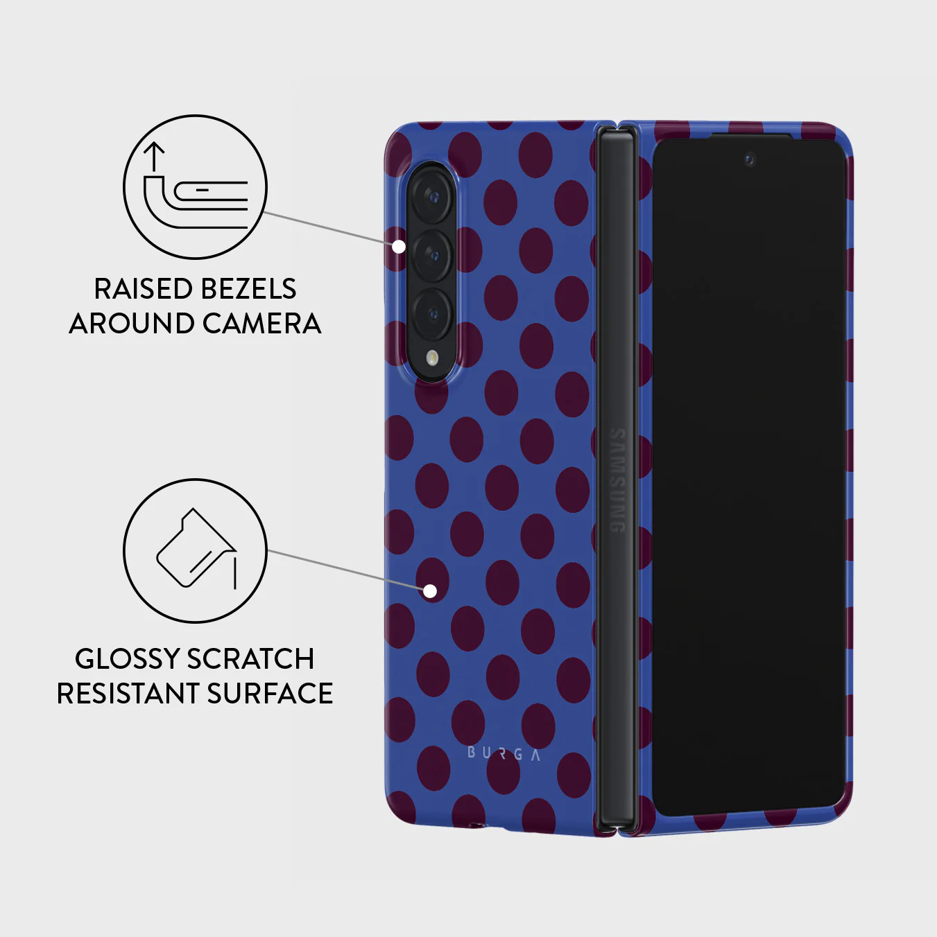 On Pause - Samsung Galaxy Z Fold 3 Case - Image 3