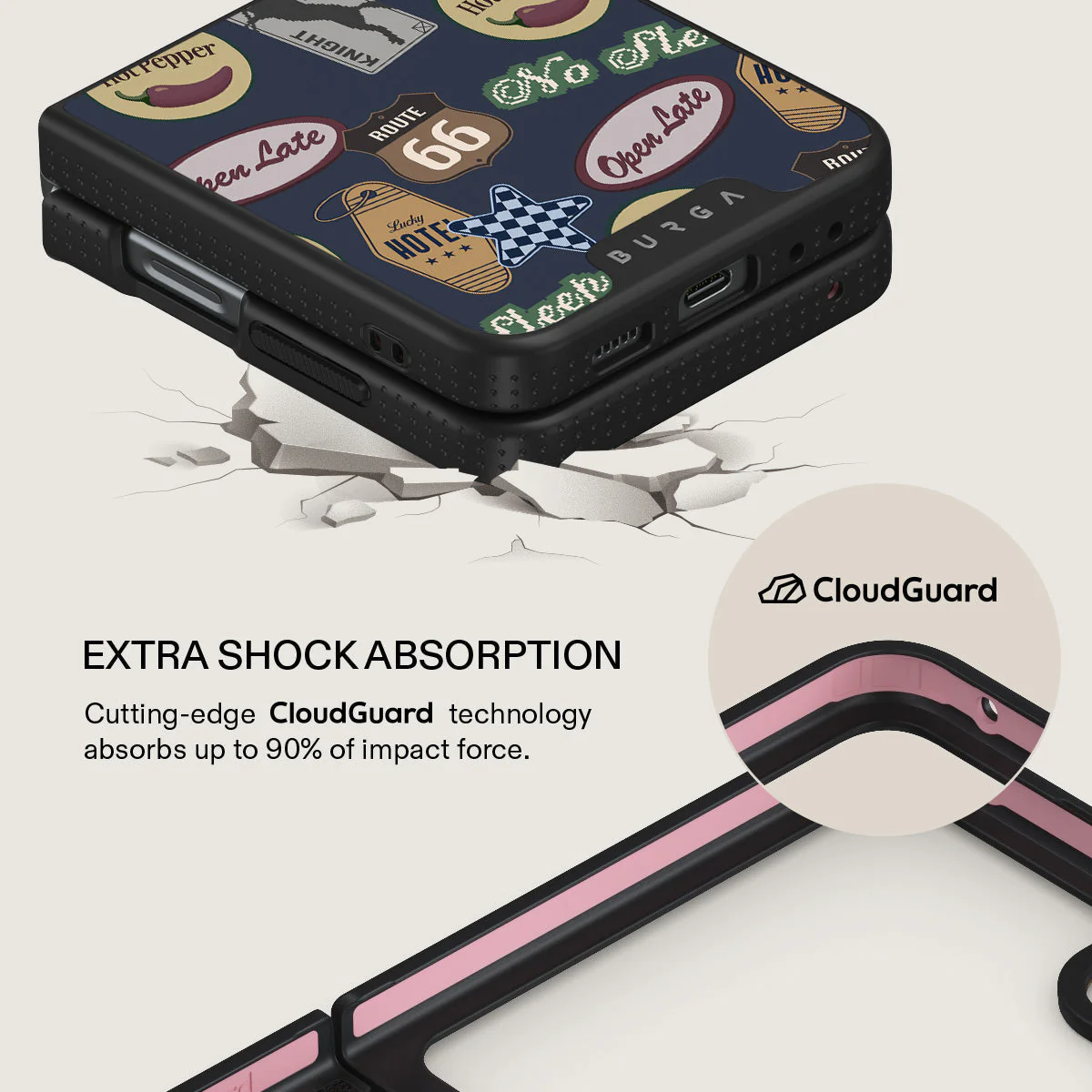 Open Late - Samsung Galaxy Z Flip 5 Case - Image 17