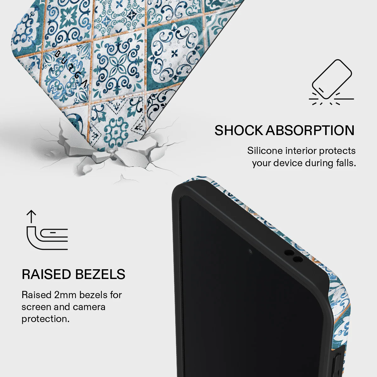 Tropical Oasis - Ornament Samsung Galaxy A57 5G Case - Image 4