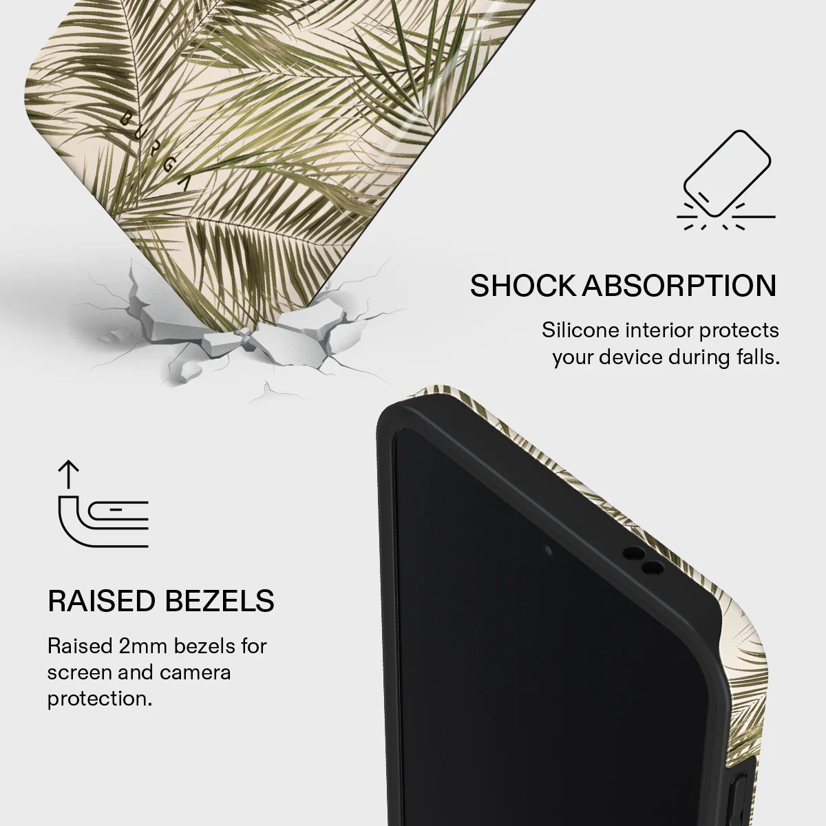 Happy Place - Palm Samsung Galaxy A57 5G Case - Image 4
