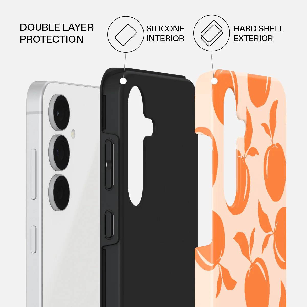 Peach Fuzz - Samsung Galaxy S25 FE Case - Image 2