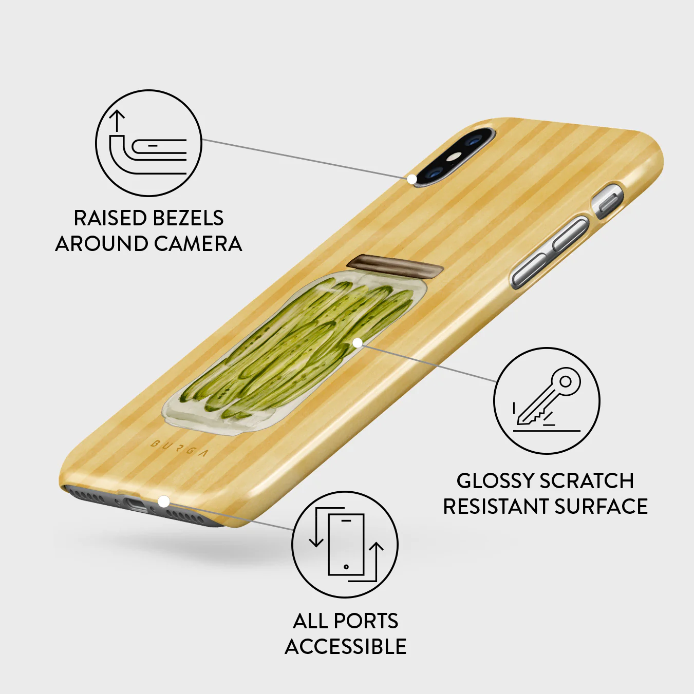Pickled - iPhone X / XS Case - Image 3