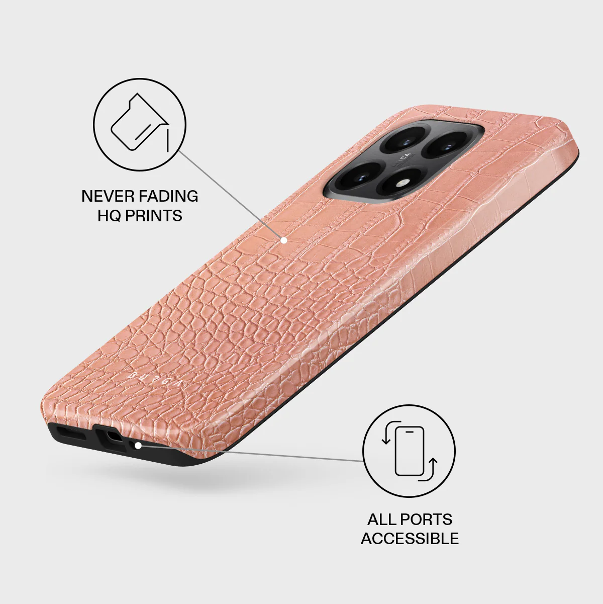 Pink Croco - Xiaomi 15T Case - Image 3