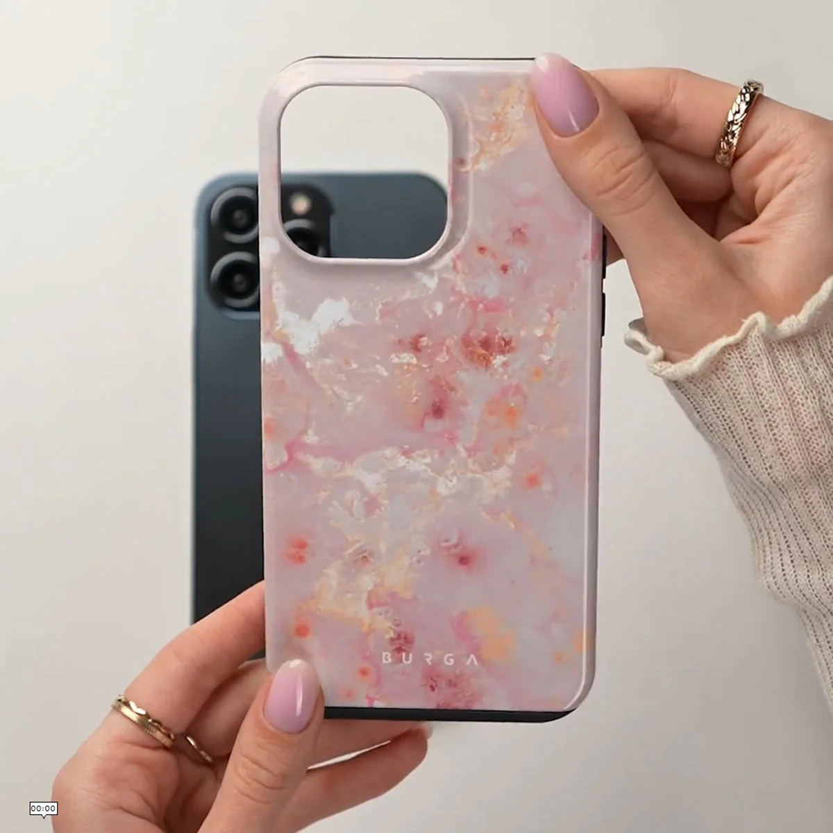 Golden Coral - Pink Samsung Galaxy A57 5G Case - Image 5