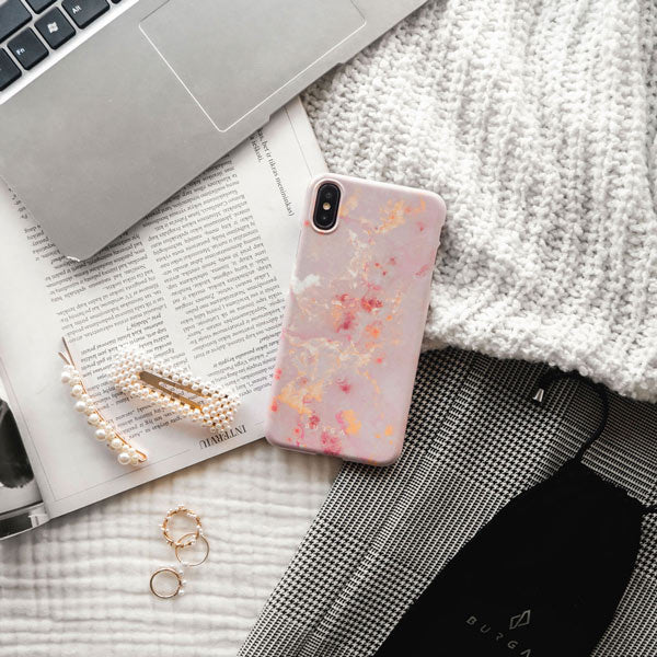 Golden Coral - Pink Samsung Galaxy S25 FE Case - Image 6