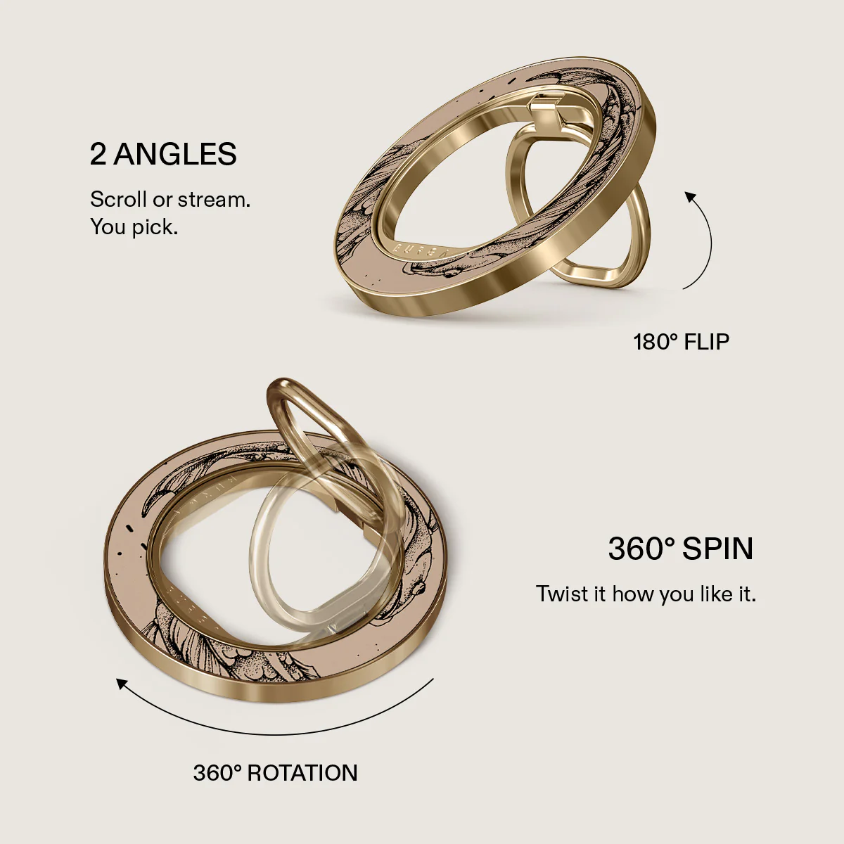 Pisces - Magnetic Ring Holder - Image 39