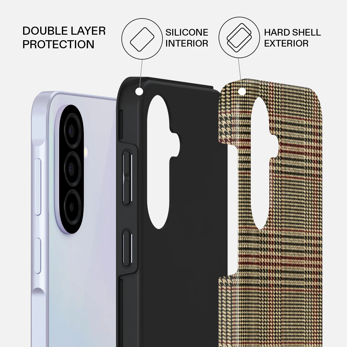 Favorite Coat - Plaid Samsung Galaxy A37 5G Case - Image 2