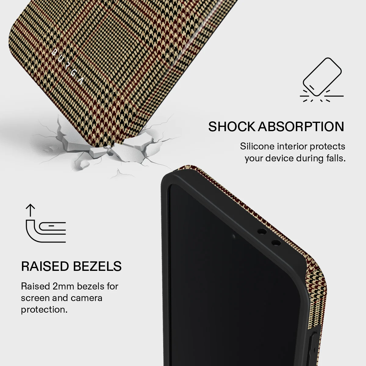 Favorite Coat - Plaid Samsung Galaxy A37 5G Case - Image 4