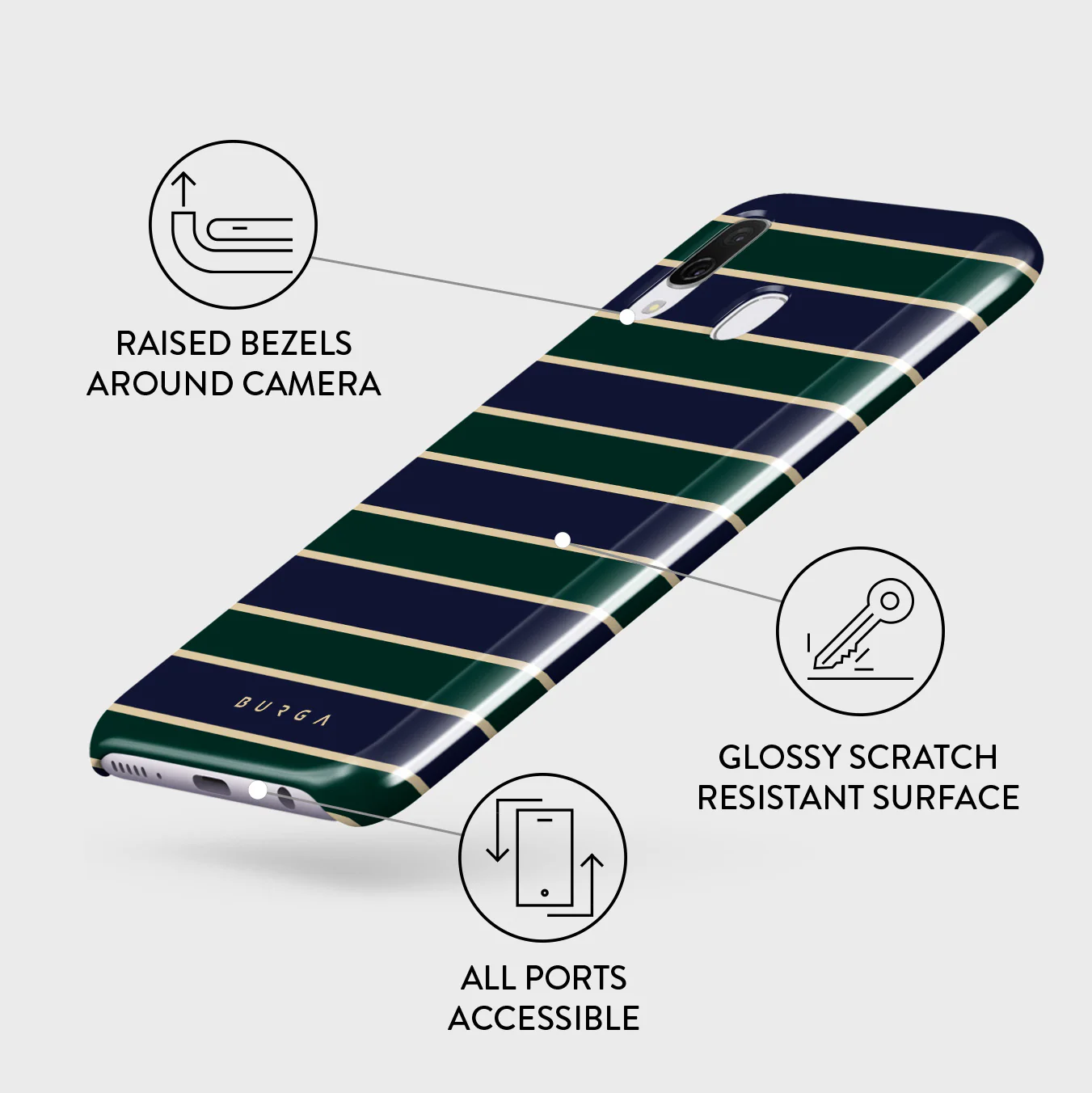 Polo - Samsung Galaxy A40 Case - Image 3