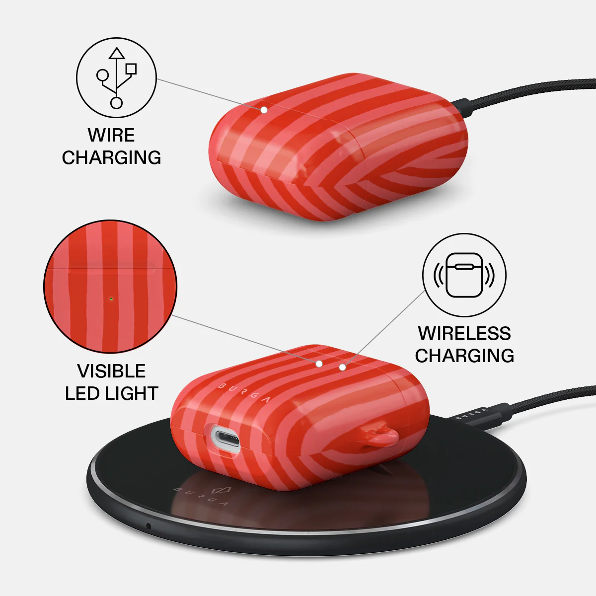 Pomegranate - AirPods Case - Image 3