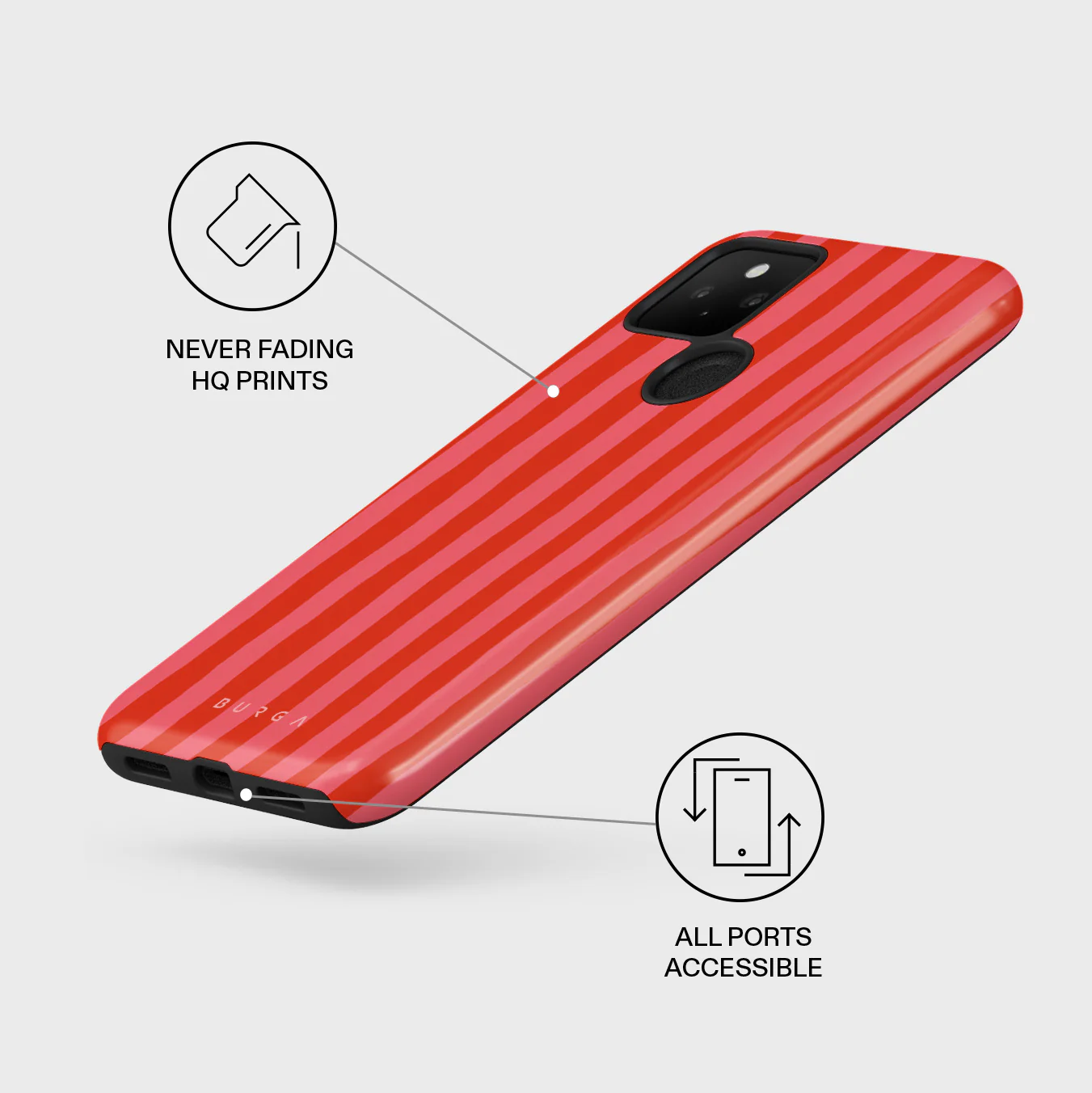 Pomegranate - Google Pixel 5 Case - Image 3