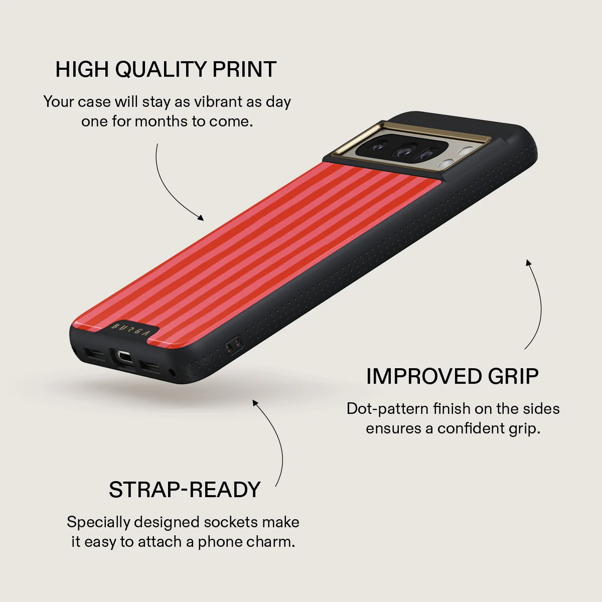 Pomegranate - Google Pixel 8 Pro Case - Image 9