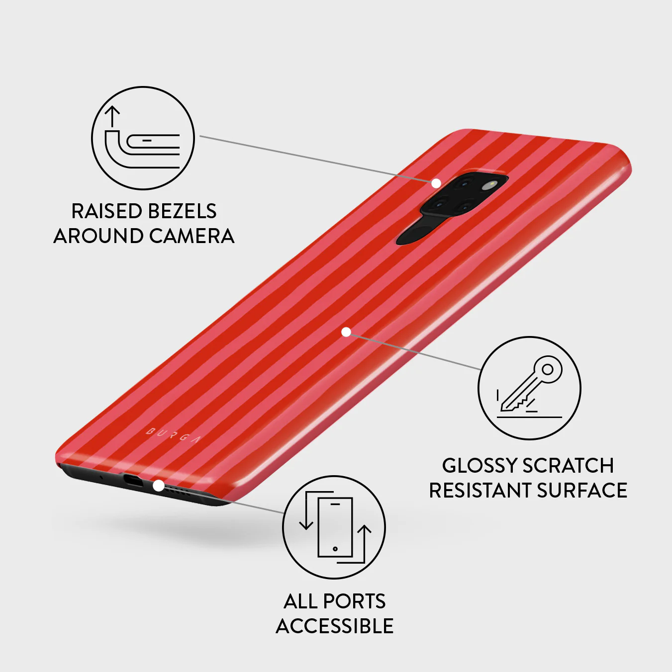 Pomegranate - Huawei Mate 20 Case - Image 3