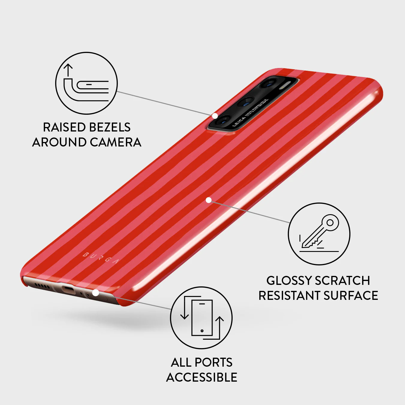 Pomegranate - Huawei P40 Case - Image 3