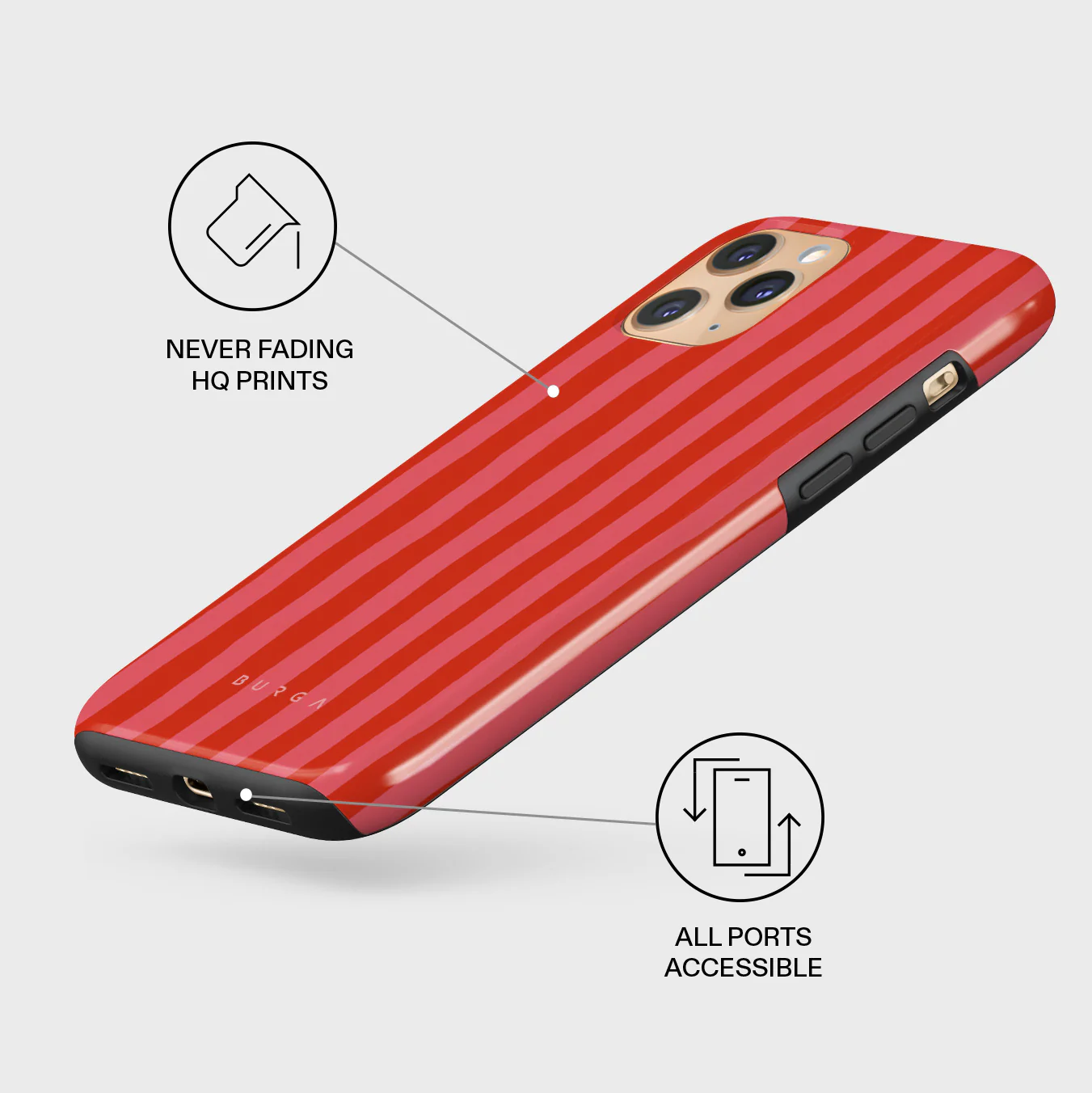 Pomegranate - iPhone 11 Pro Case - Image 3