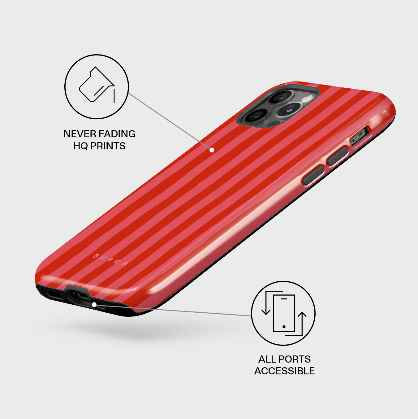 Pomegranate - iPhone 12 Pro Case - Image 3