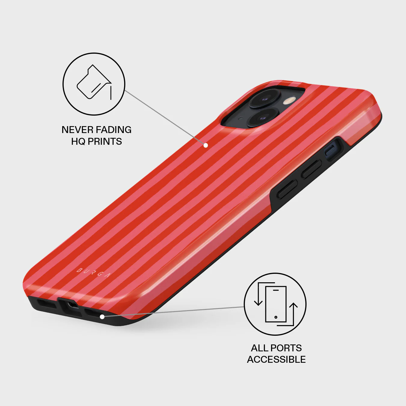 Pomegranate - iPhone 15 Plus Case - Image 3