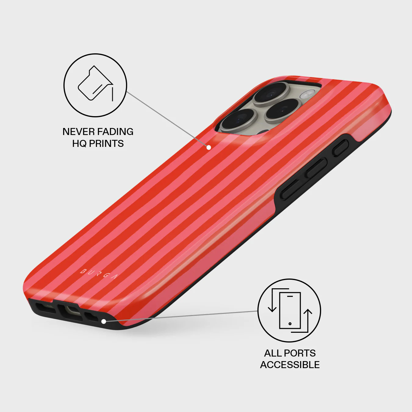 Pomegranate - iPhone 16 Pro Max Case - Image 3