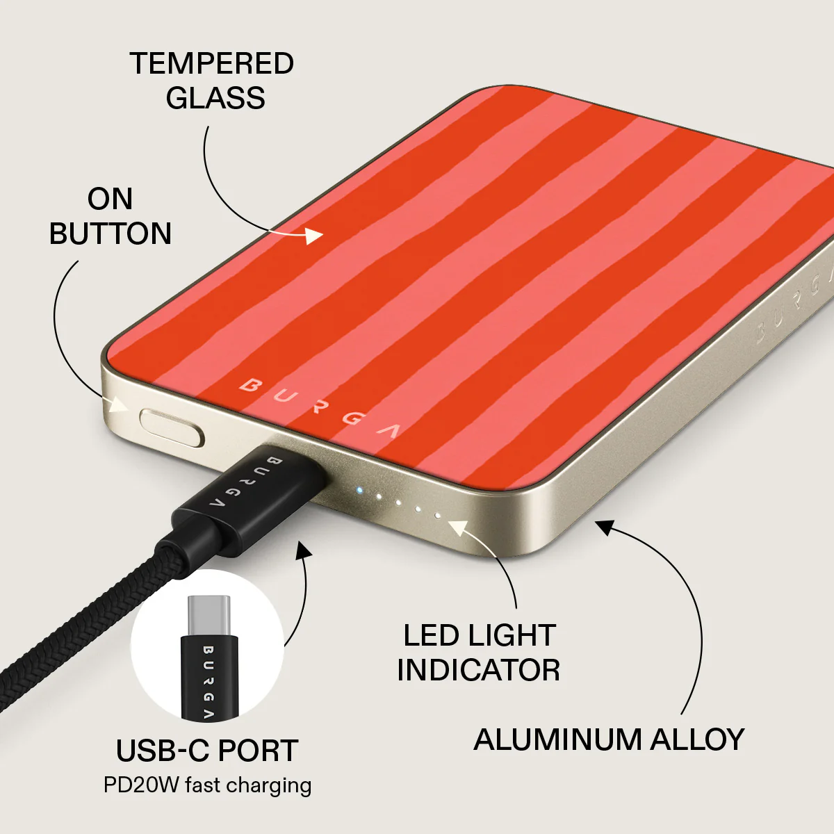 Pomegranate - Magnetic Power Bank - Image 10