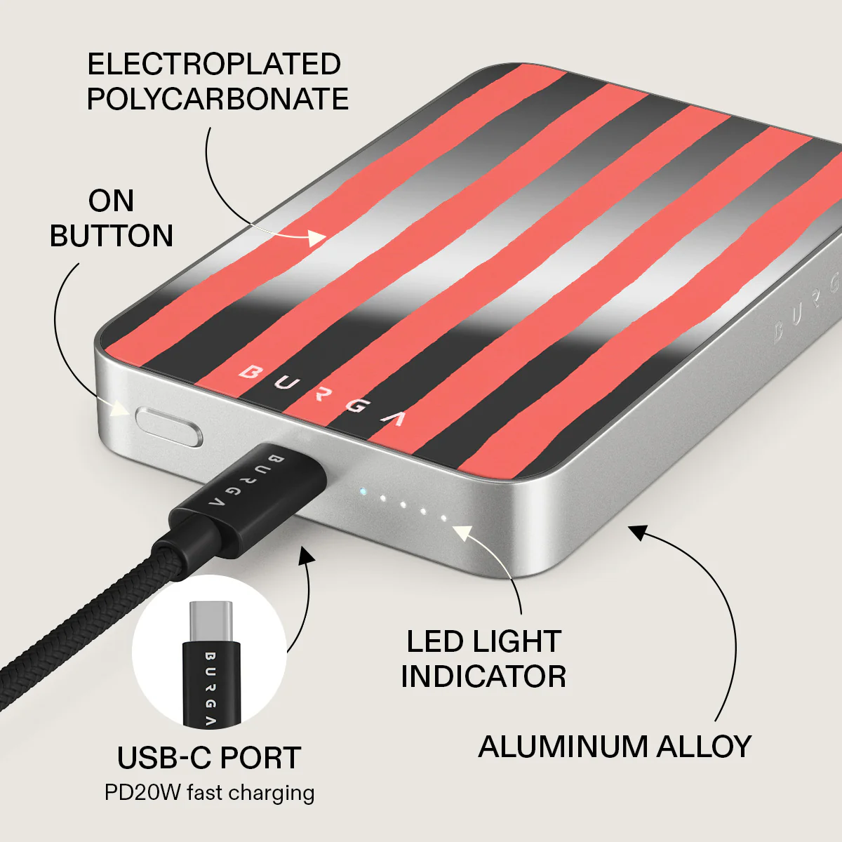 Pomegranate - Magnetic Power Bank - Image 75