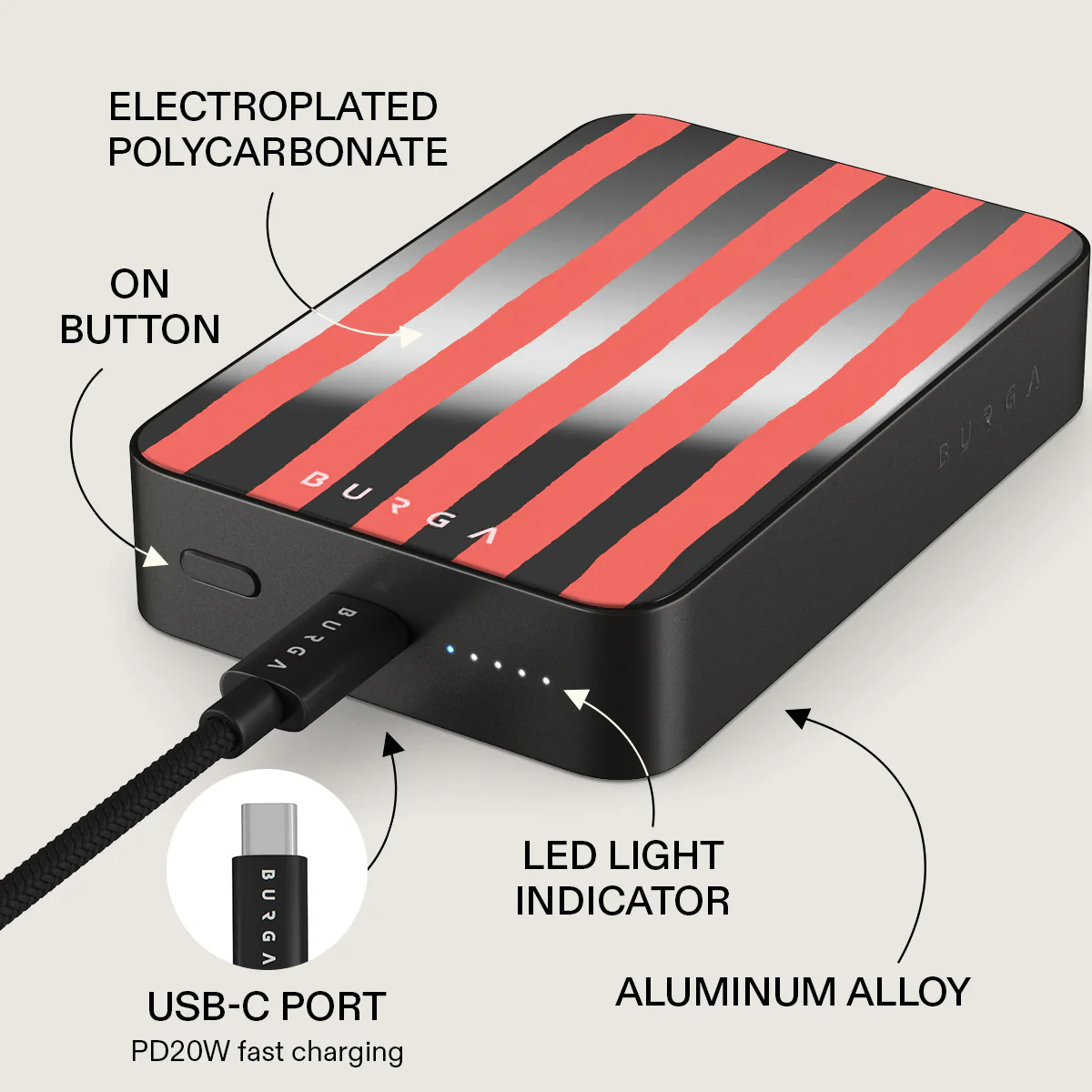 Pomegranate - Magnetic Power Bank - Image 80