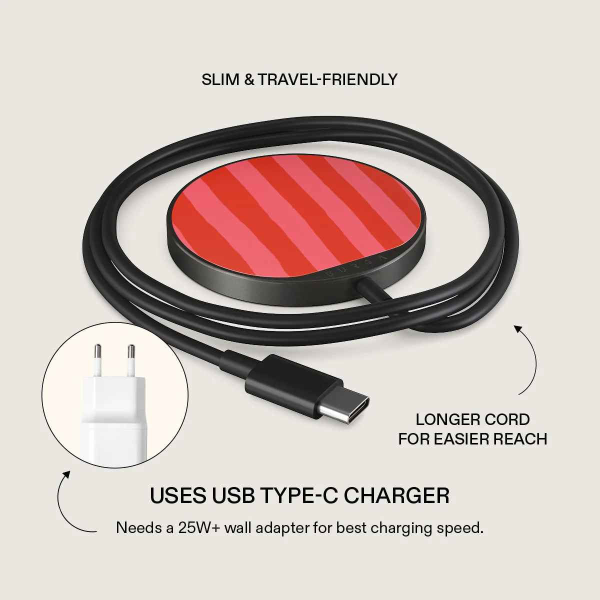 Pomegranate - Magnetic Wireless Charger - Image 6