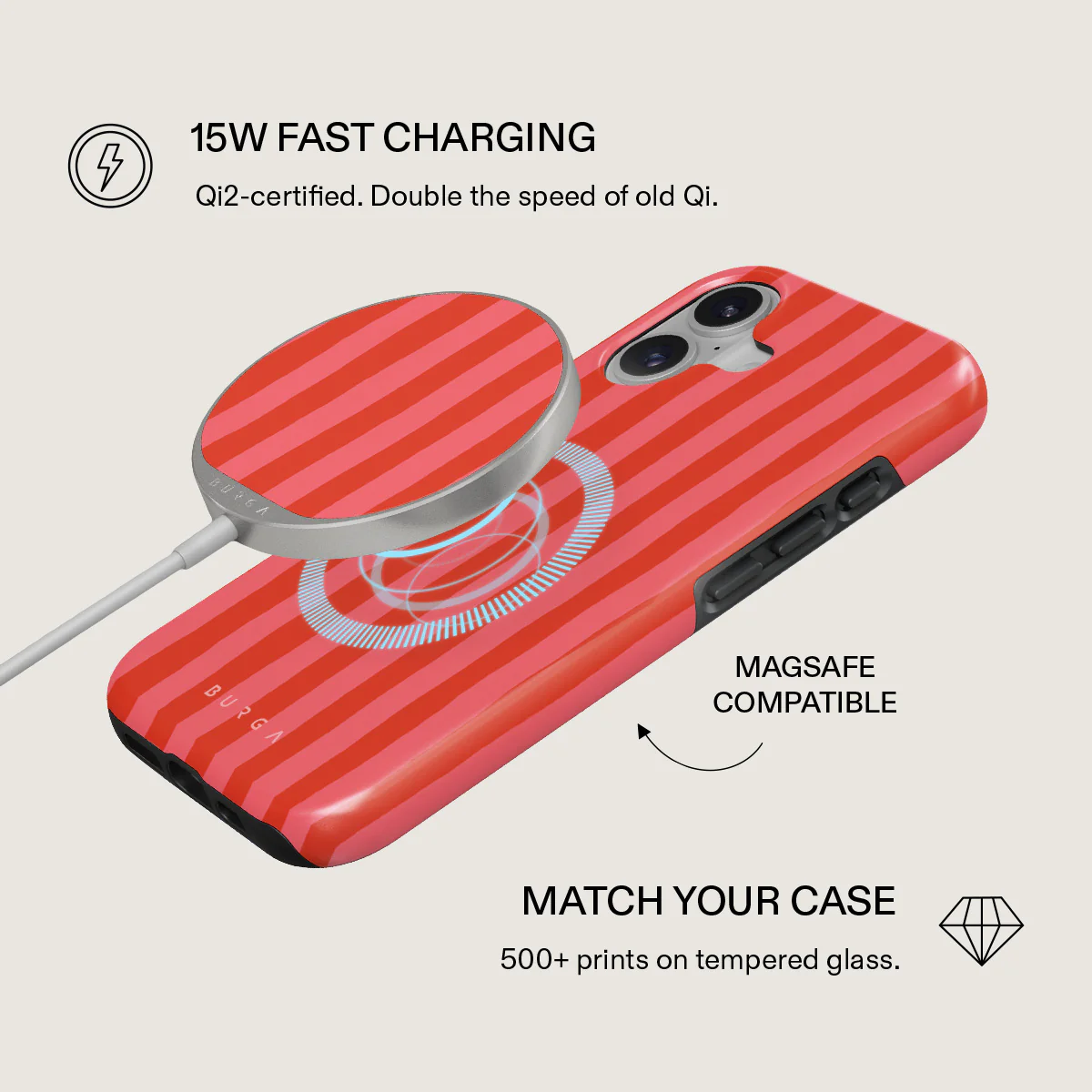 Pomegranate - Magnetic Wireless Charger - Image 8