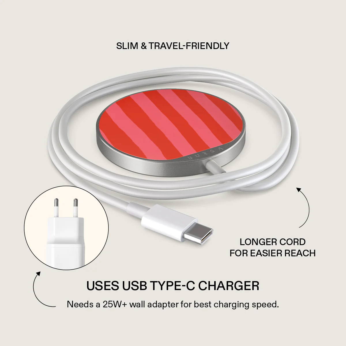 Pomegranate - Magnetic Wireless Charger - Image 9