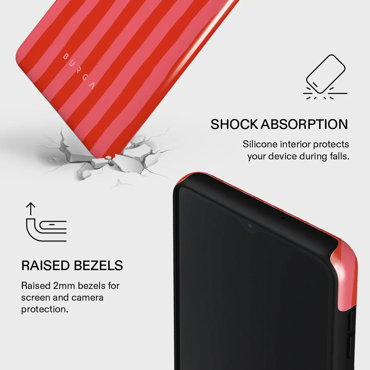 Pomegranate - Samsung Galaxy A12 4G Case - Image 4
