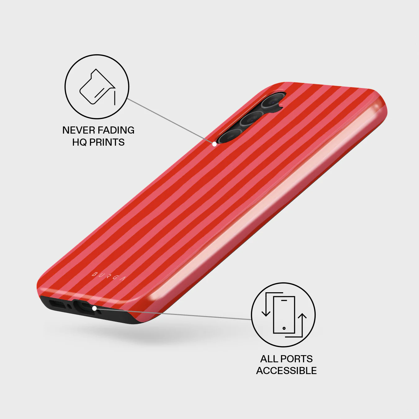Pomegranate - Samsung Galaxy A34 Case - Image 3