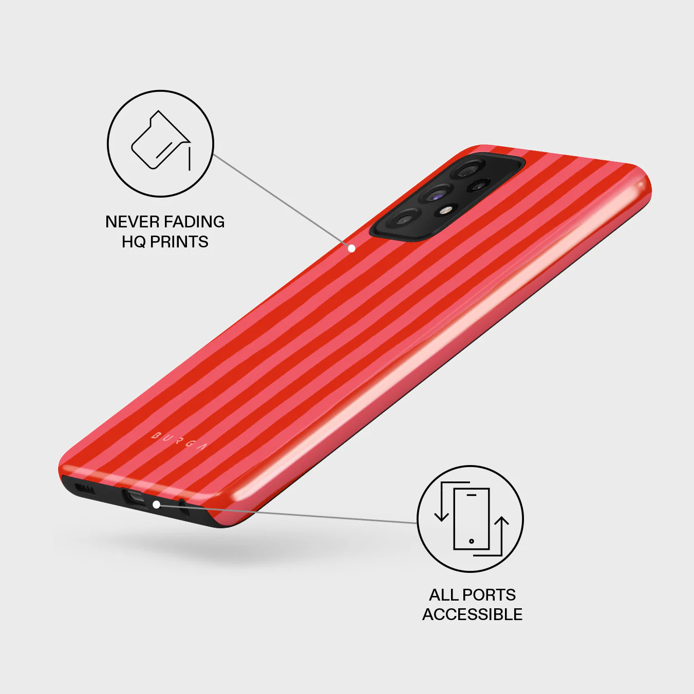 Pomegranate - Samsung Galaxy A52 / A52S 4G / 5G Case - Image 3