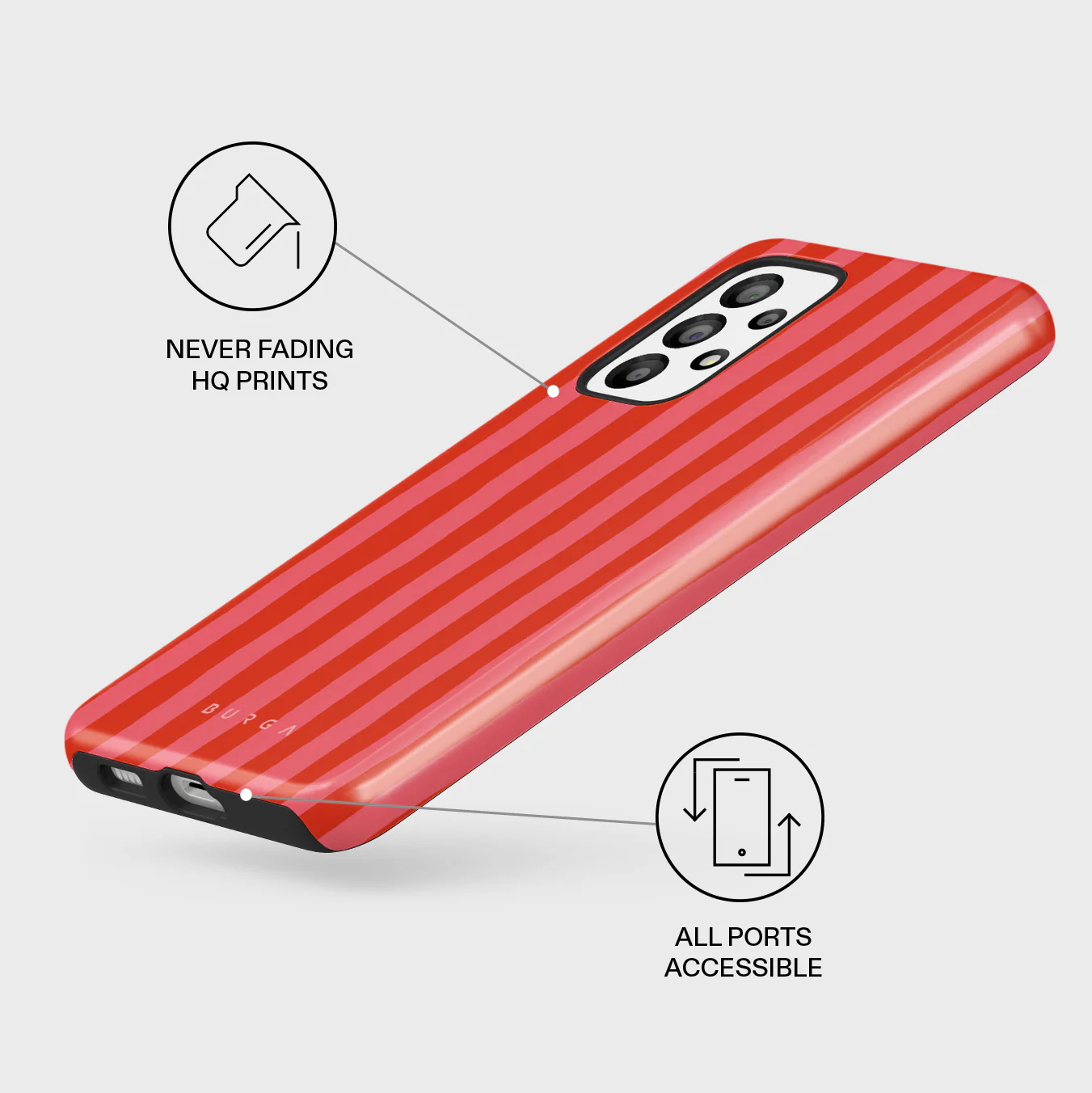 Pomegranate - Samsung Galaxy A53 Case - Image 3