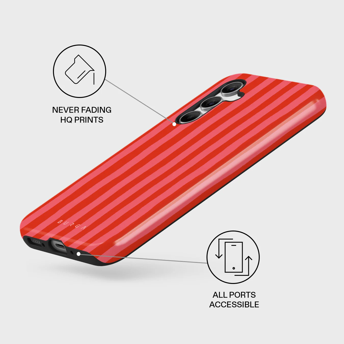 Pomegranate - Samsung Galaxy A54 Case - Image 3