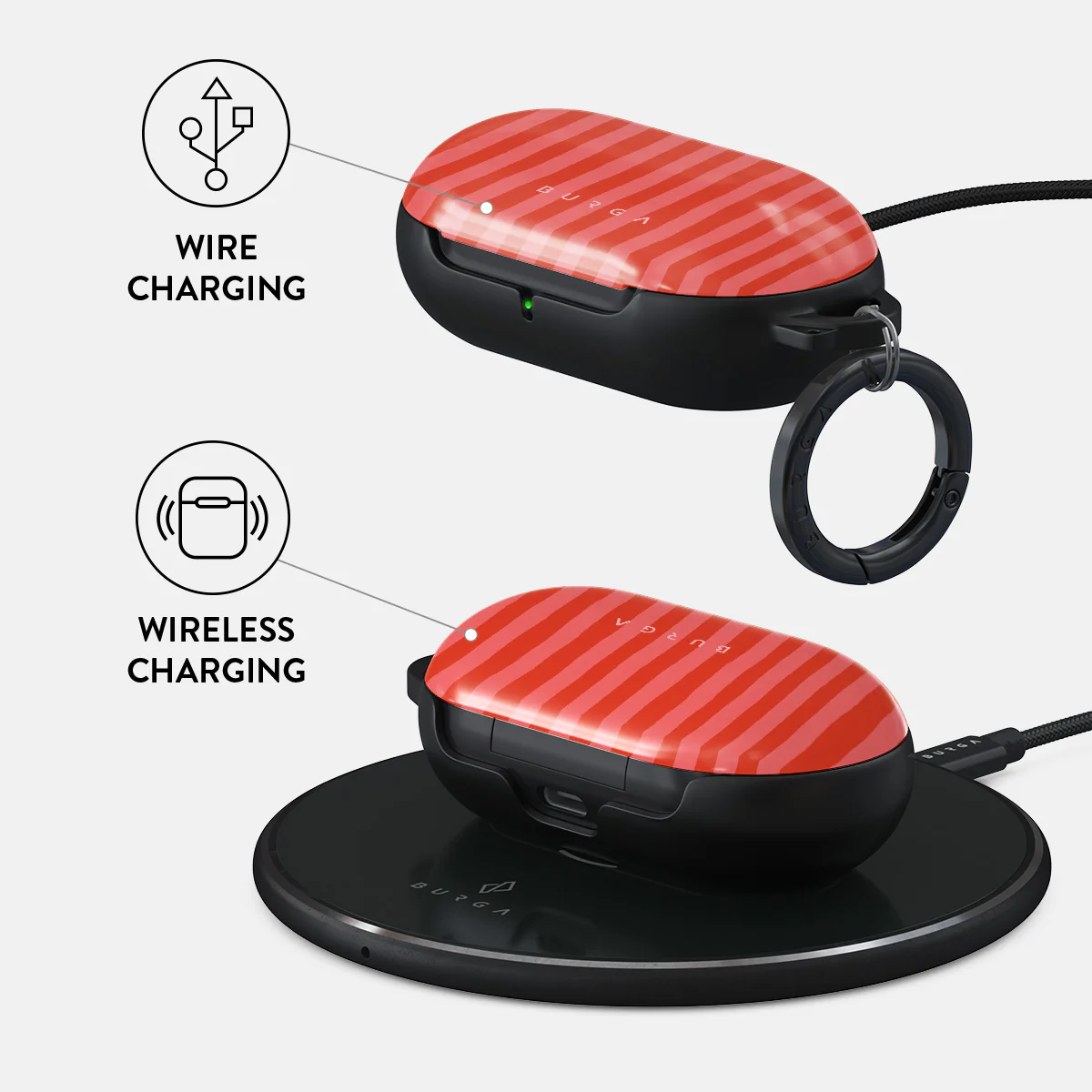 Pomegranate - Samsung Galaxy Buds Case - Image 3