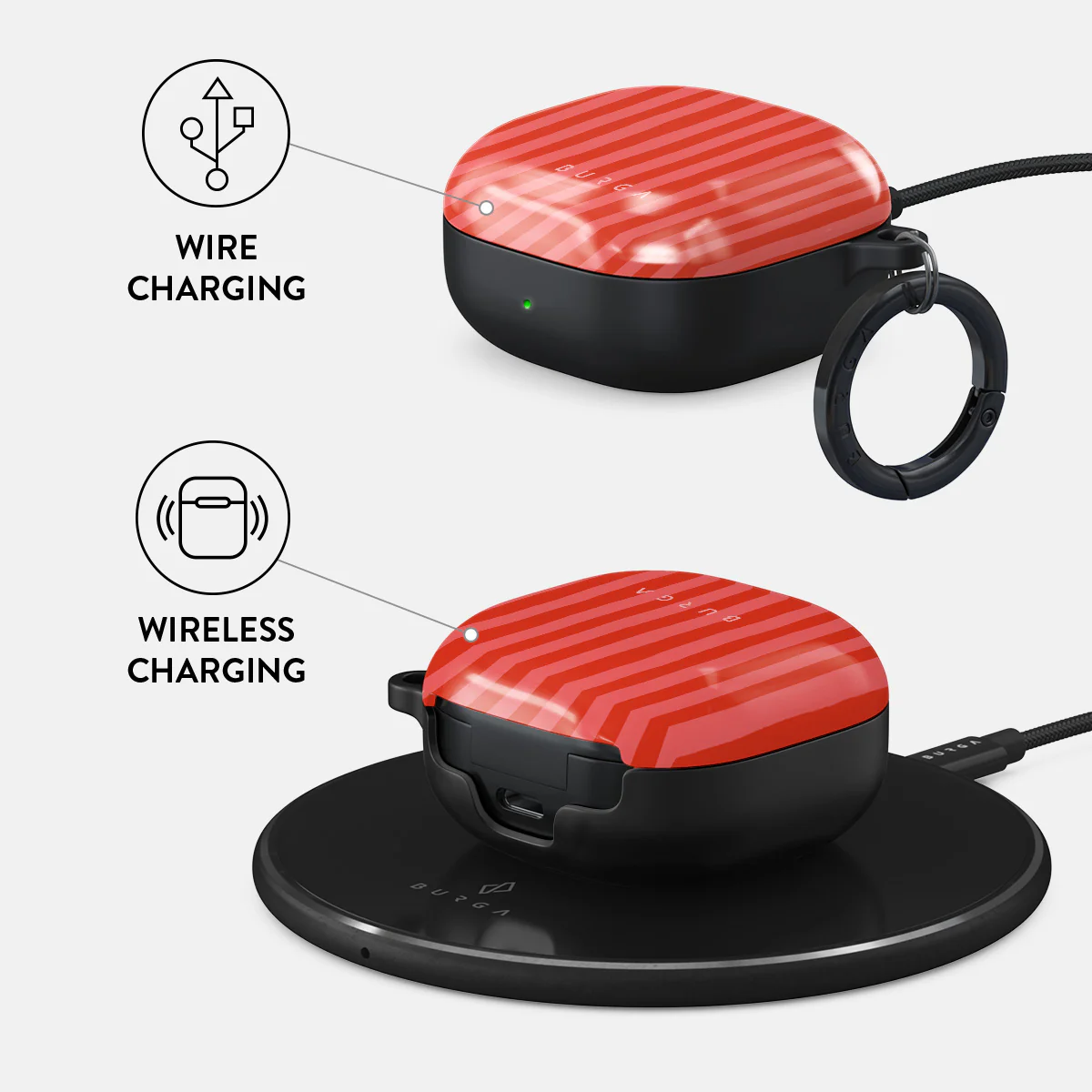 Pomegranate - Samsung Galaxy Buds Live Case - Image 3