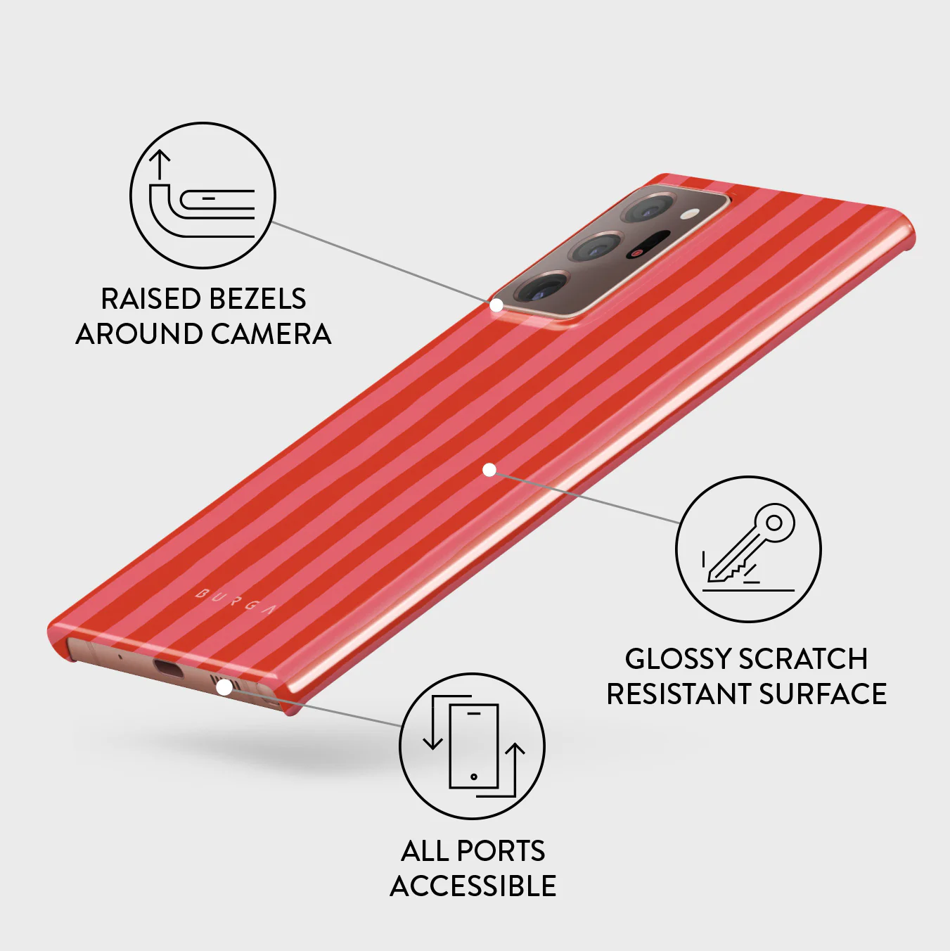 Pomegranate - Samsung Galaxy Note 20 Ultra 4G / 5G Case - Image 3