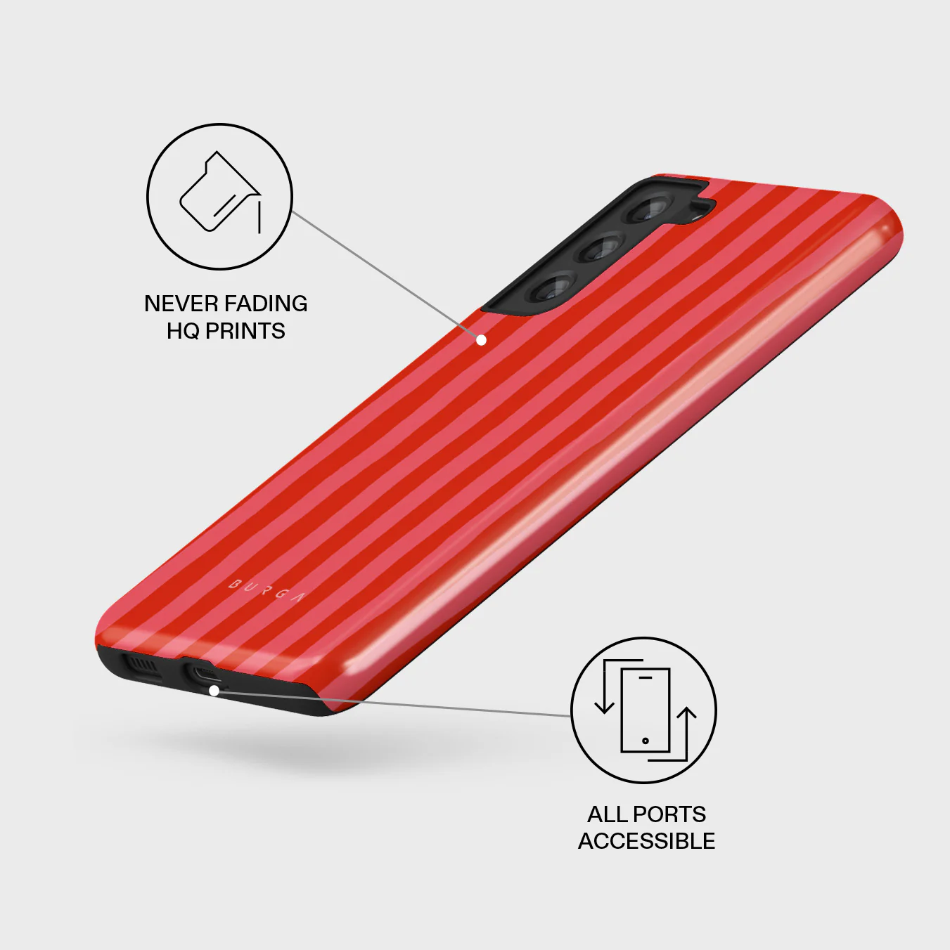 Pomegranate - Samsung Galaxy S21 FE Case - Image 3