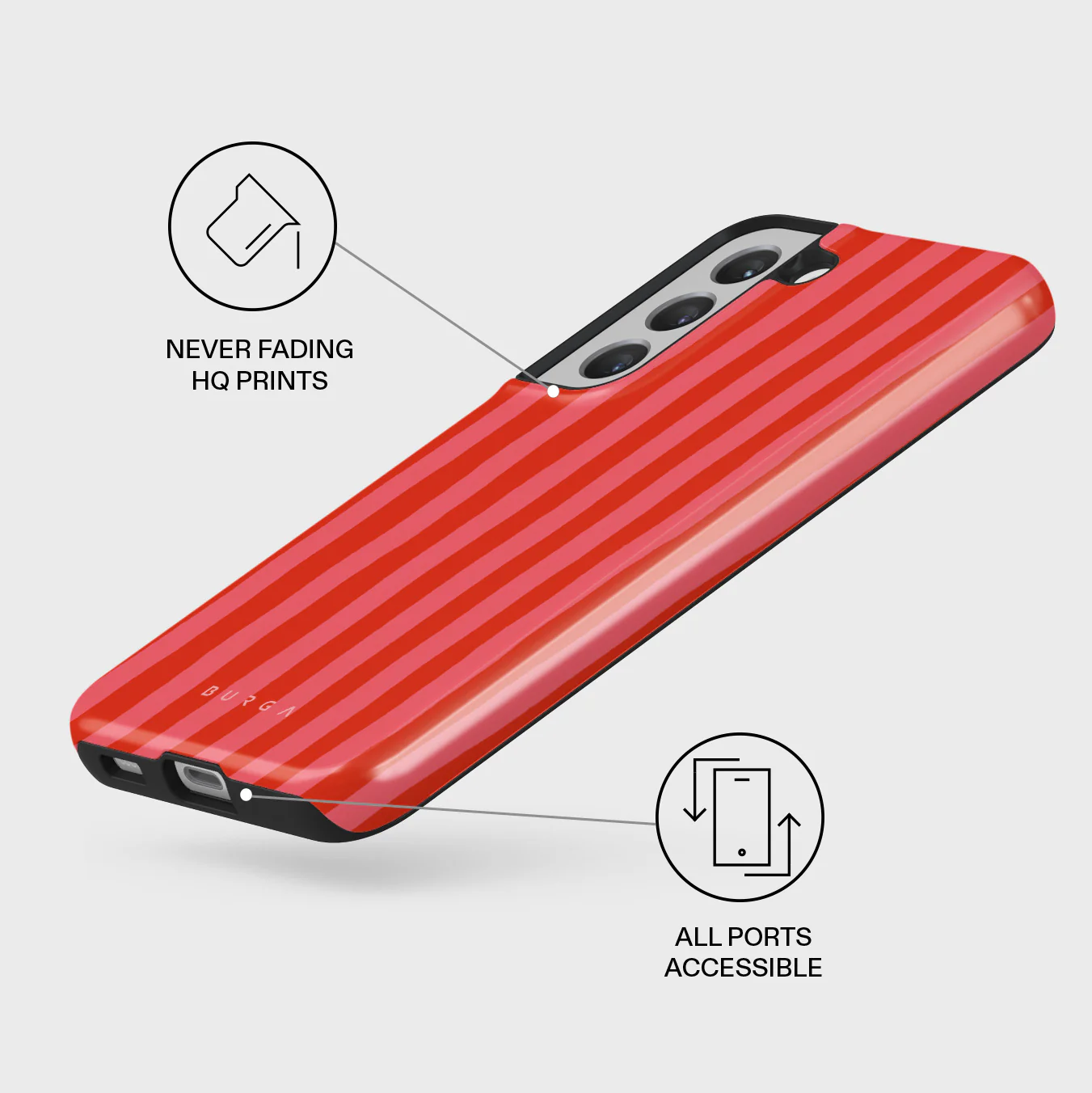 Pomegranate - Samsung Galaxy S22 Case - Image 3