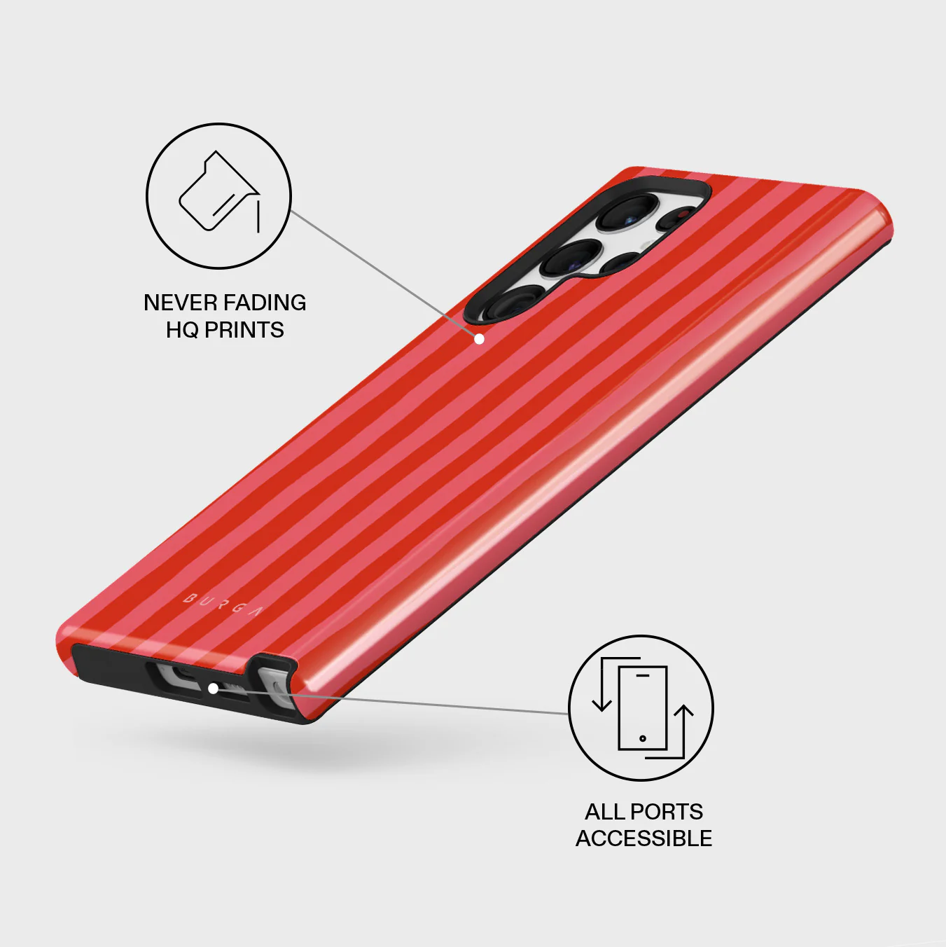 Pomegranate - Samsung Galaxy S22 Ultra Case - Image 3