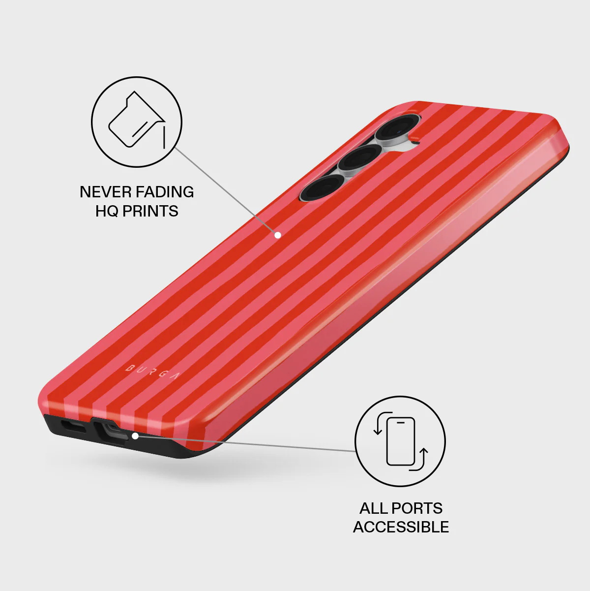 Pomegranate - Samsung Galaxy S25 FE Case - Image 3