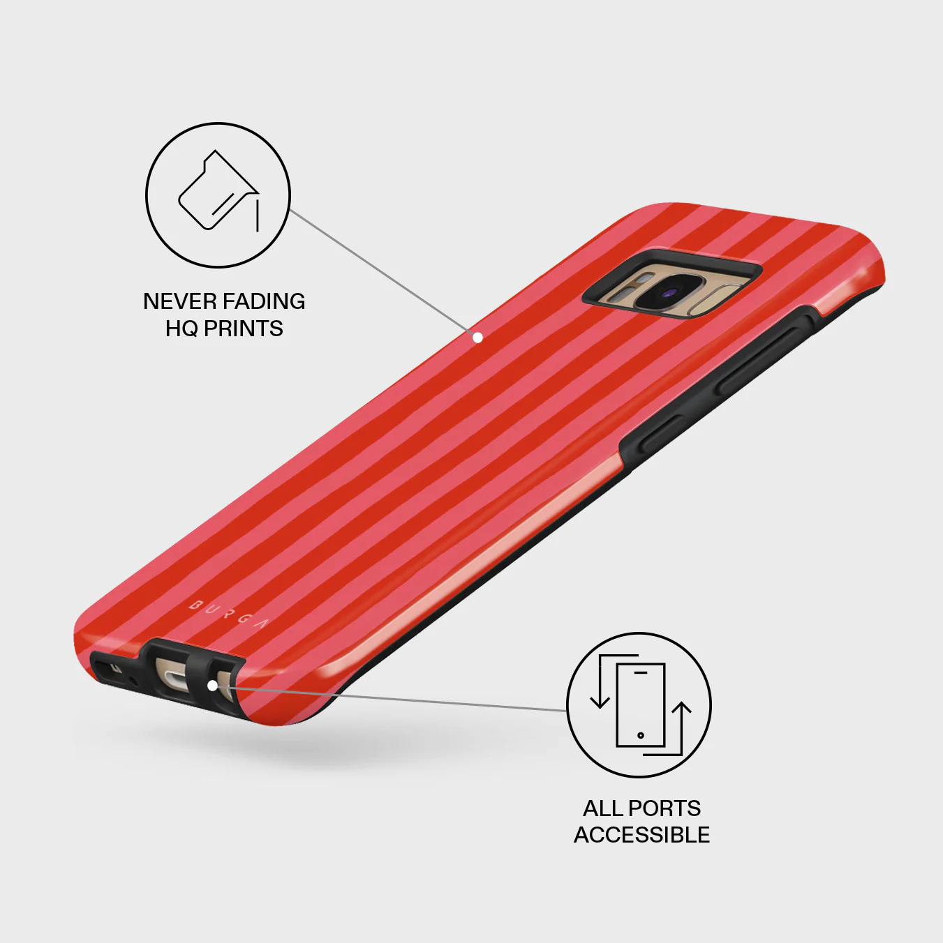 Pomegranate - Samsung Galaxy S8 Case - Image 7