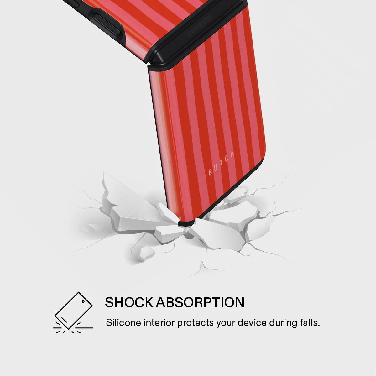 Pomegranate - Samsung Galaxy Z Flip 3 Case - Image 4