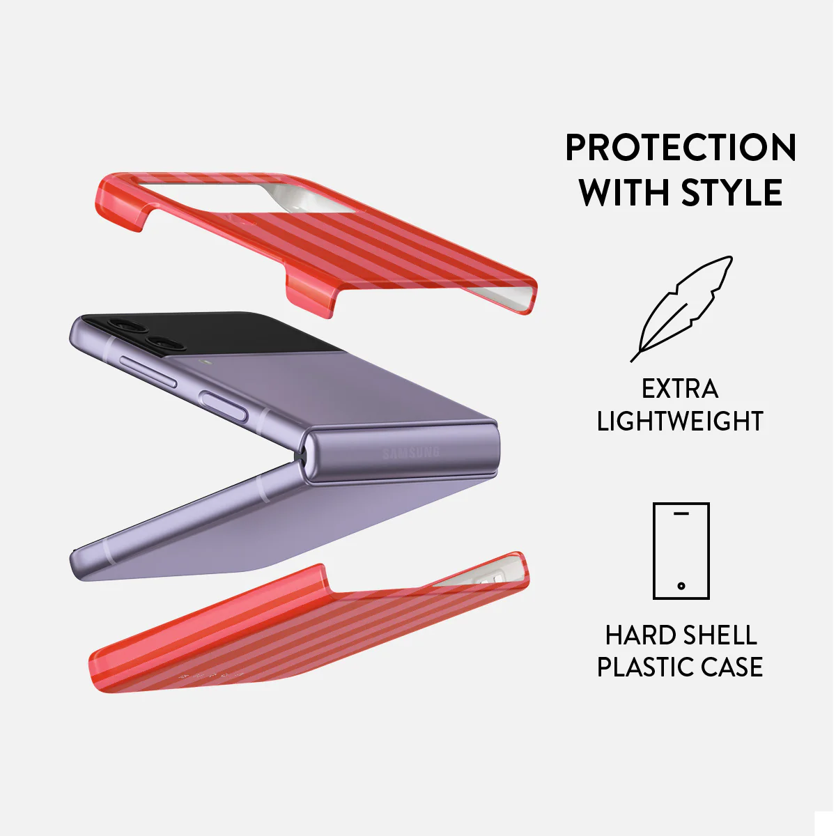 Pomegranate - Samsung Galaxy Z Flip 4 Case - Image 2