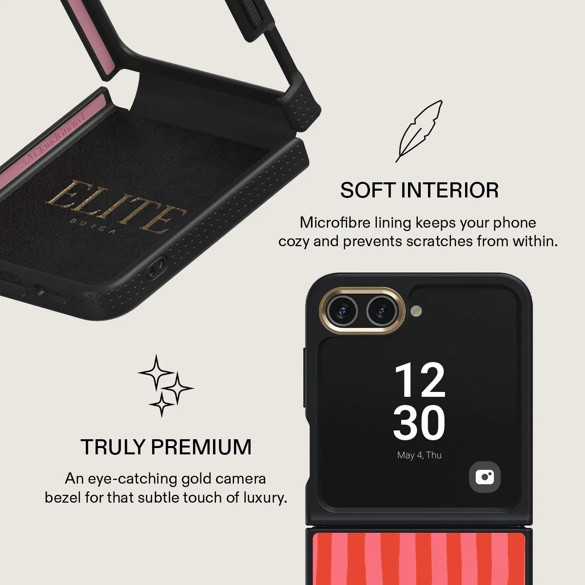 Pomegranate - Samsung Galaxy Z Flip 5 Case - Image 13